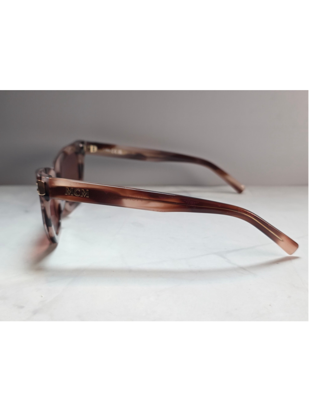 MCM MW0010 74S Pink Havana Cat-Eye Sunglasses ๐๐ - Picture 4 of 5